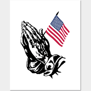 Prayer - USA America Posters and Art